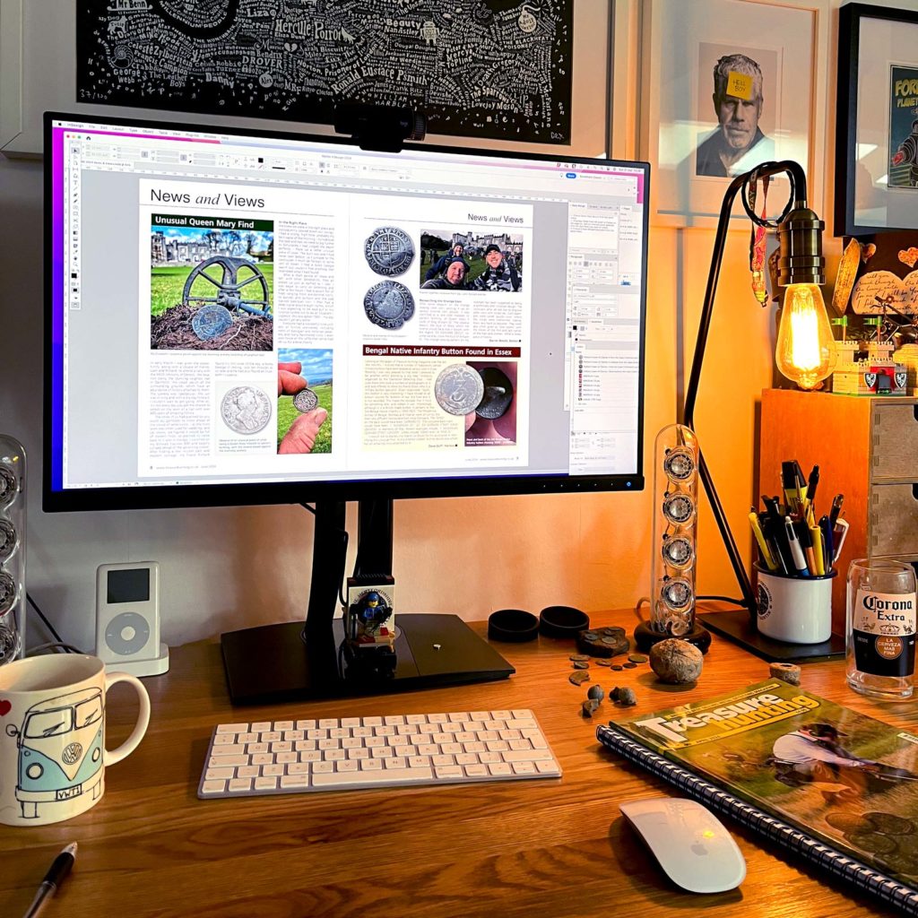 Treasure Hunting Magazine Work