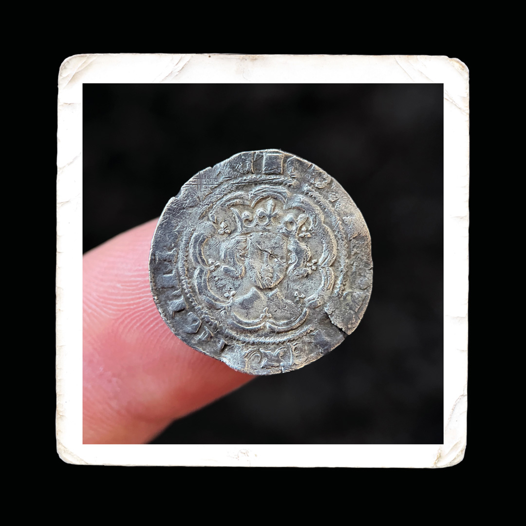 Edward III Half Groat Black