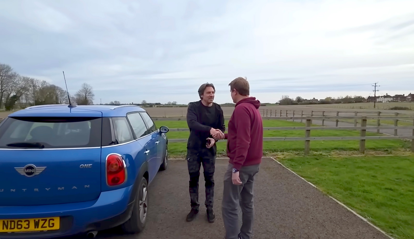 Still of me and Tim meeting